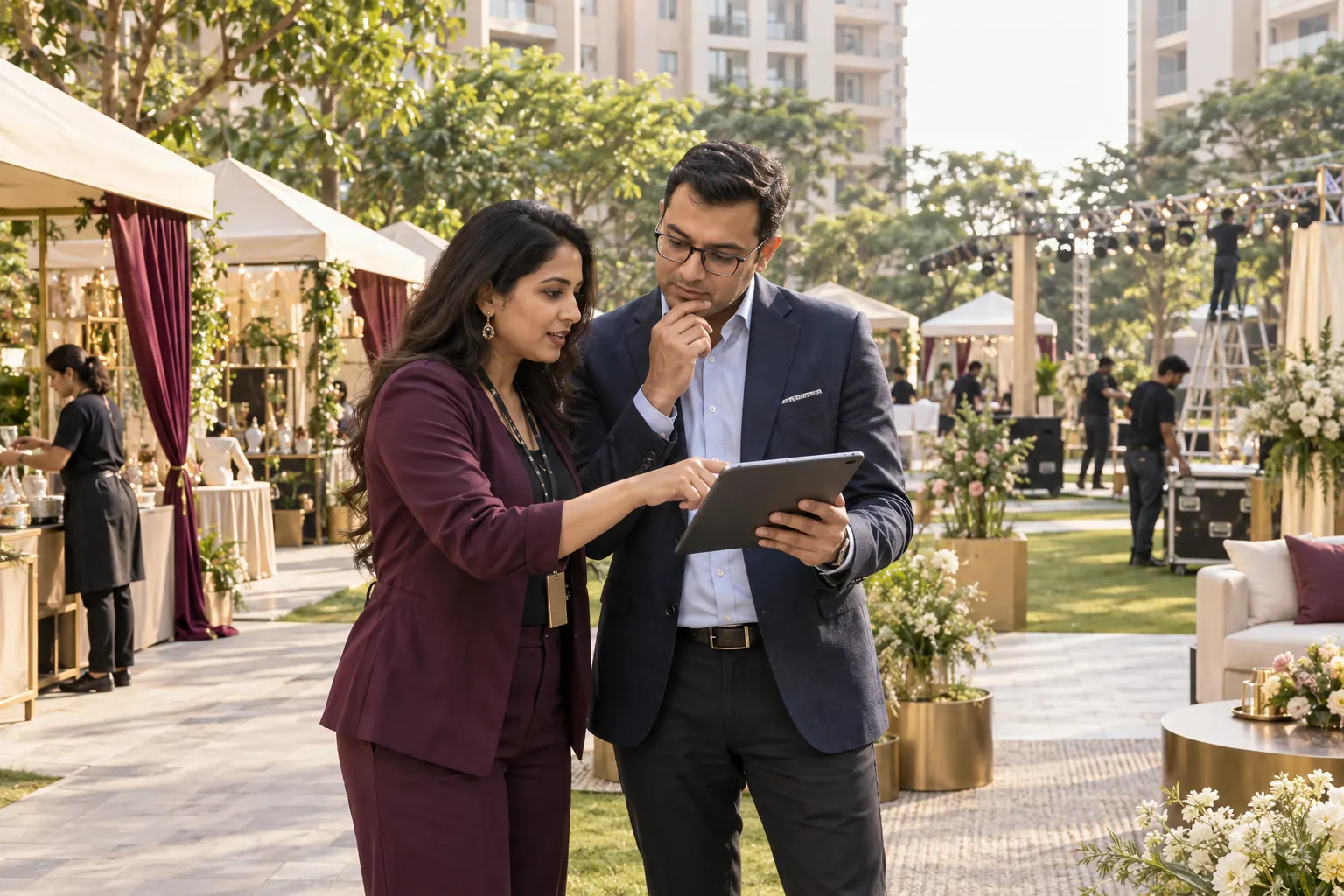 Curated experience at a partner venue